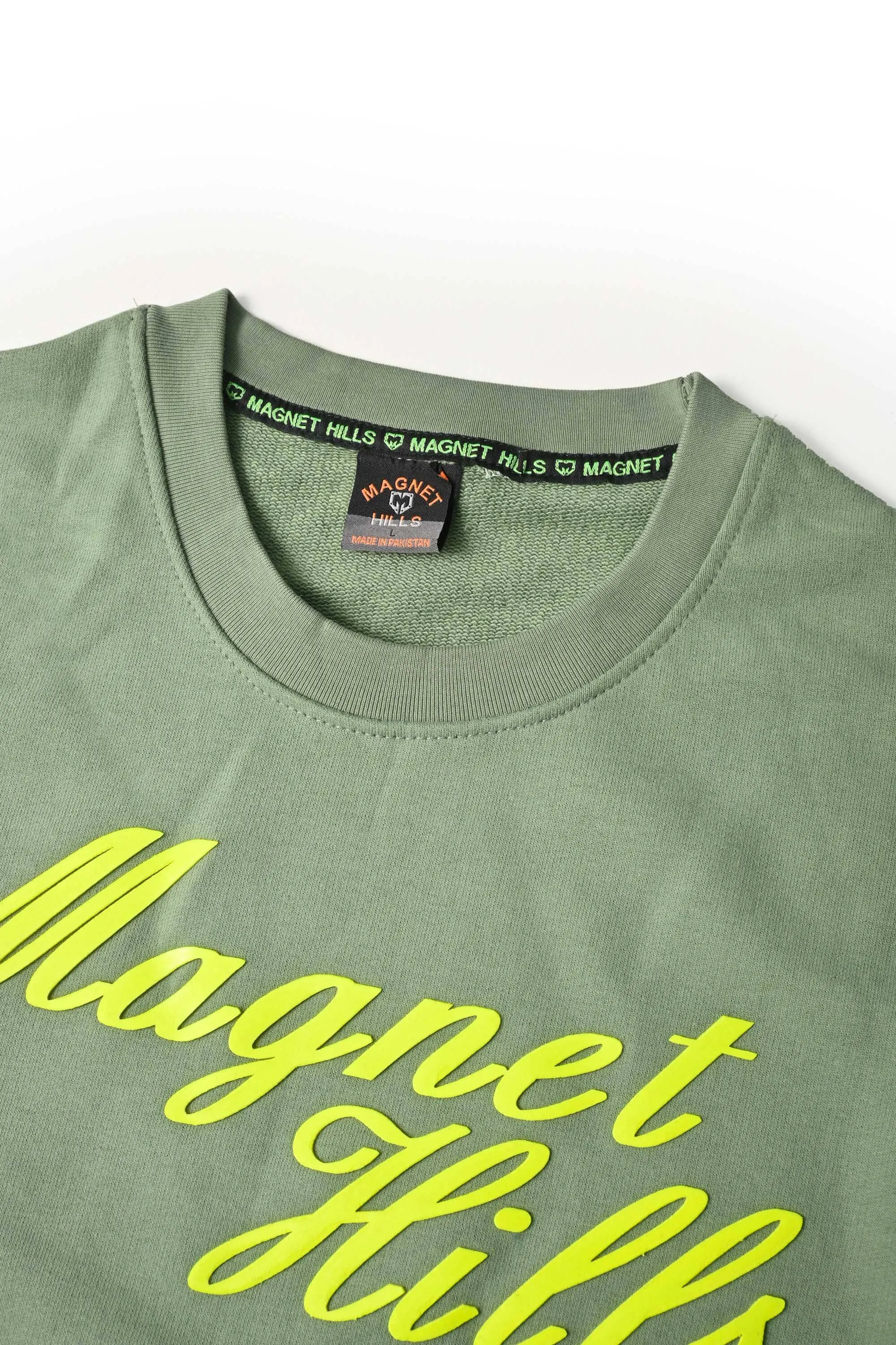 Magnet Hills Men's High Density Logo Terry Sweat Shirt