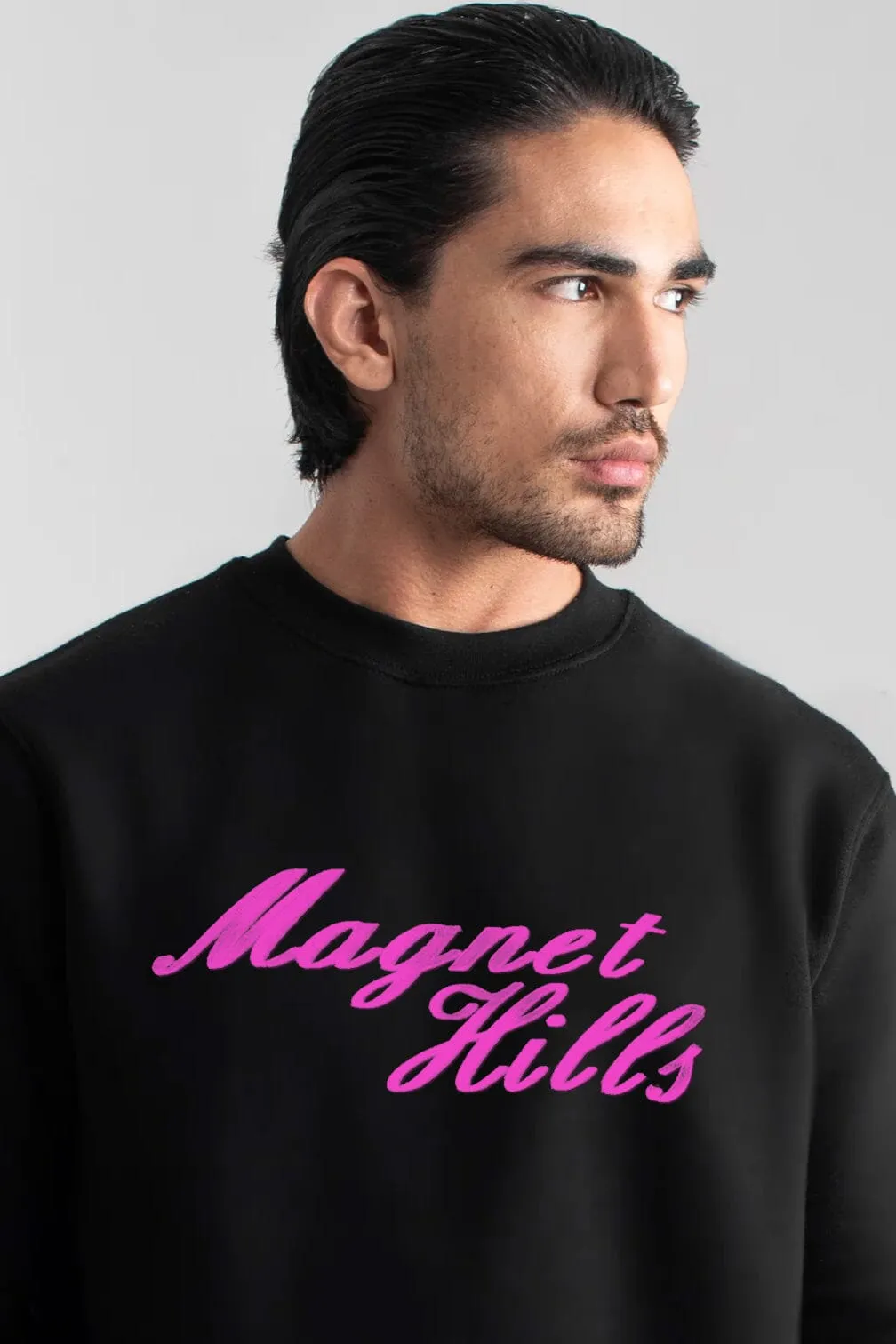 Magnet Hills Men's High Density Logo Terry Sweat Shirt