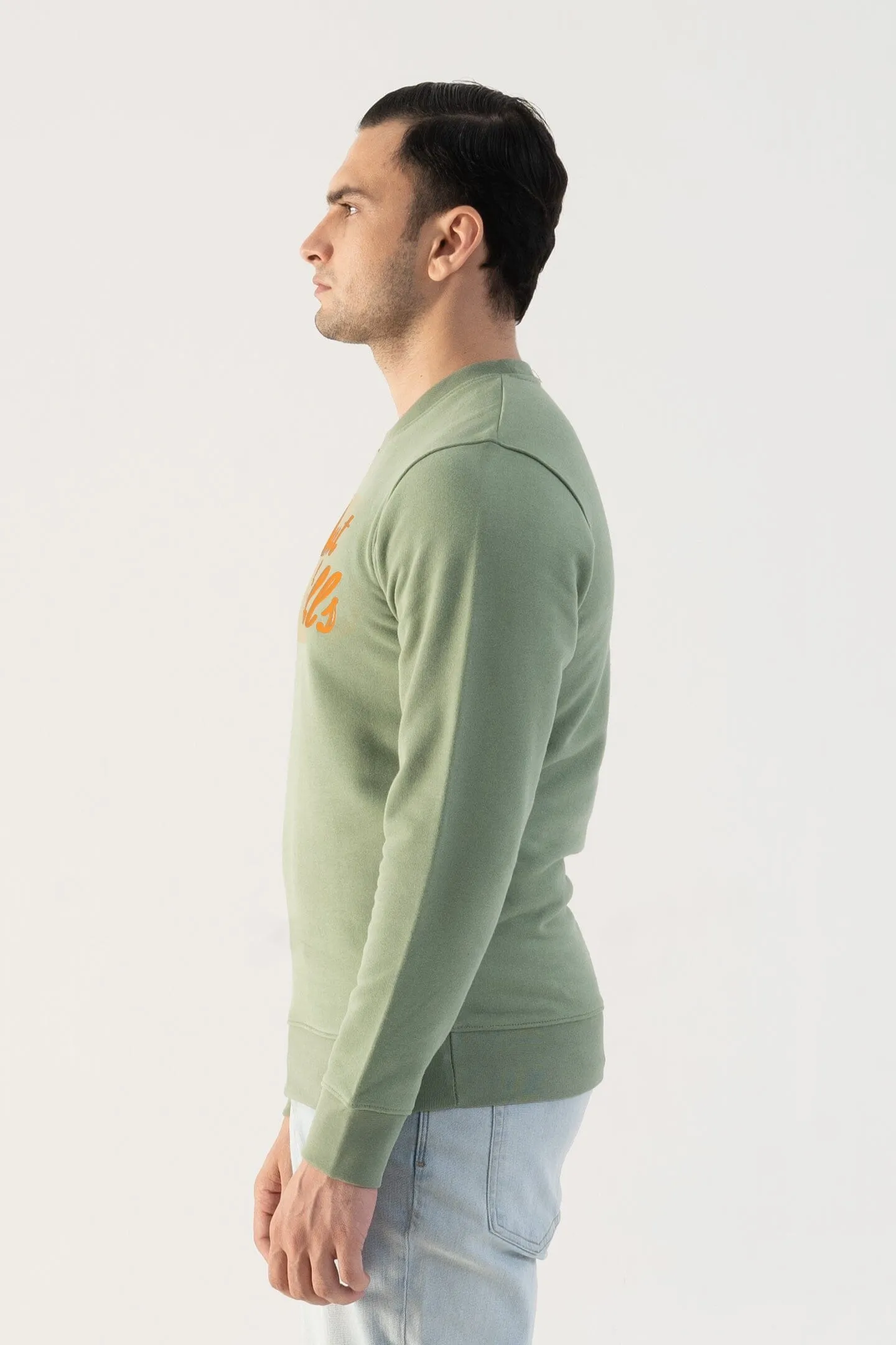 Magnet Hills Men's High Density Logo Terry Sweat Shirt