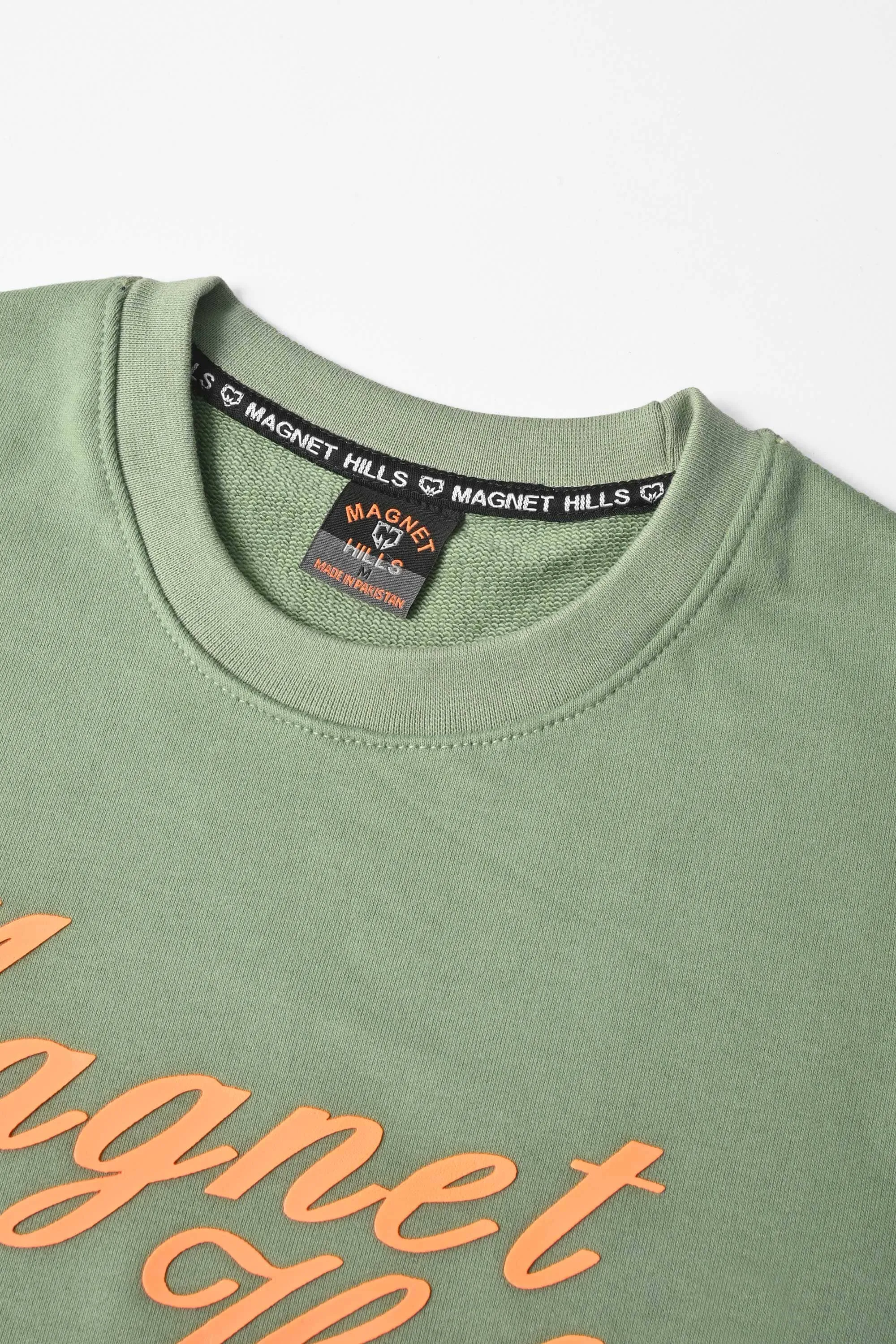 Magnet Hills Men's High Density Logo Terry Sweat Shirt