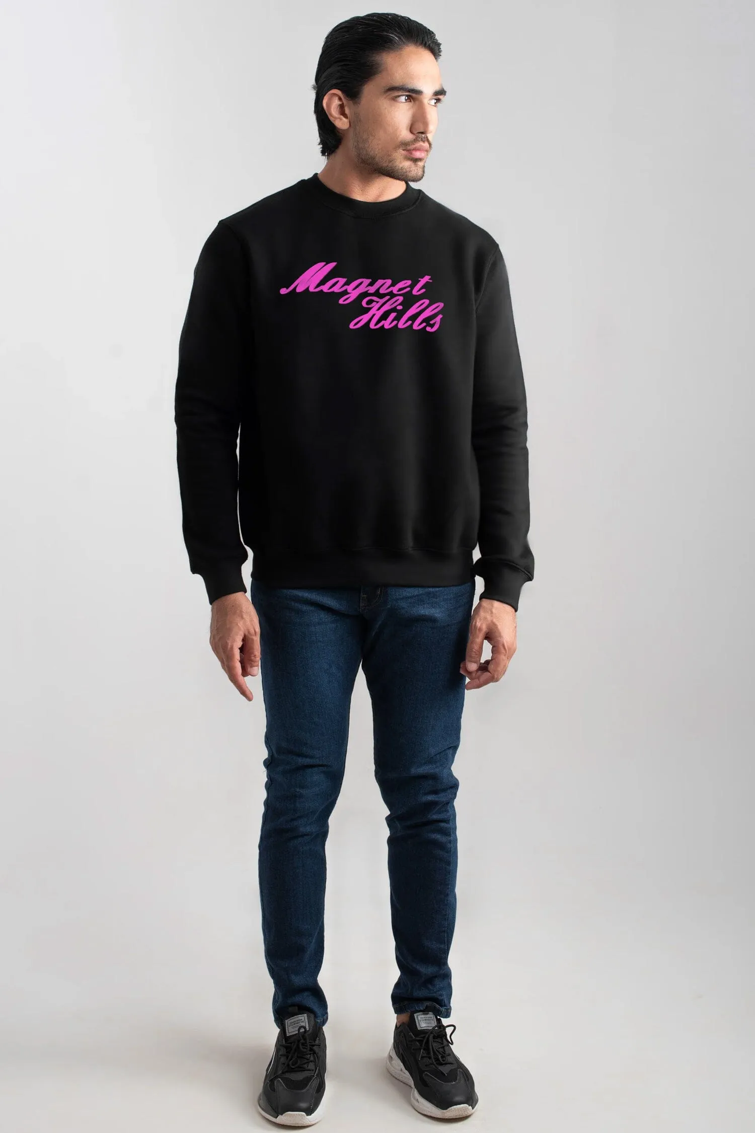 Magnet Hills Men's High Density Logo Terry Sweat Shirt