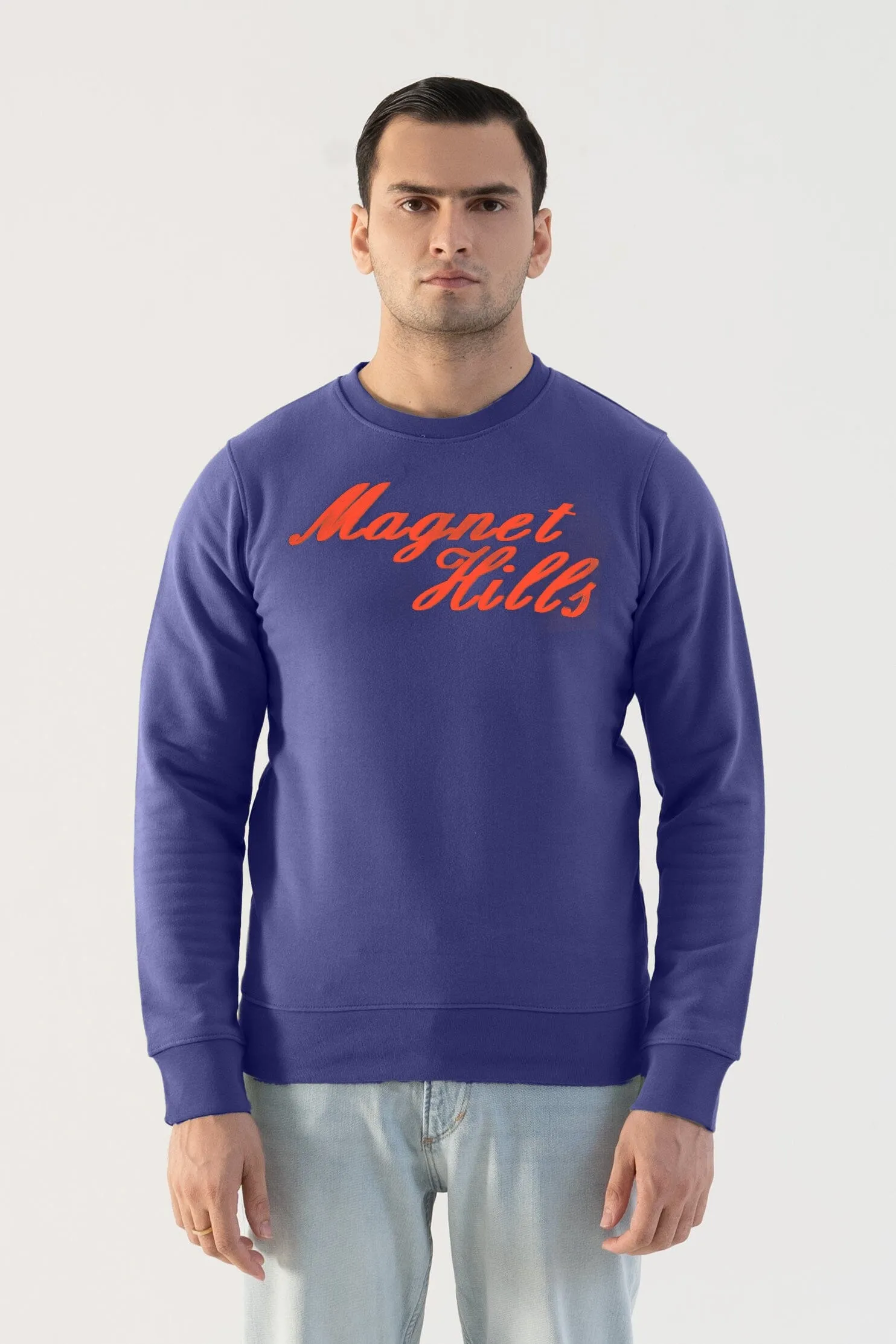 Magnet Hills Men's High Density Logo Terry Sweat Shirt