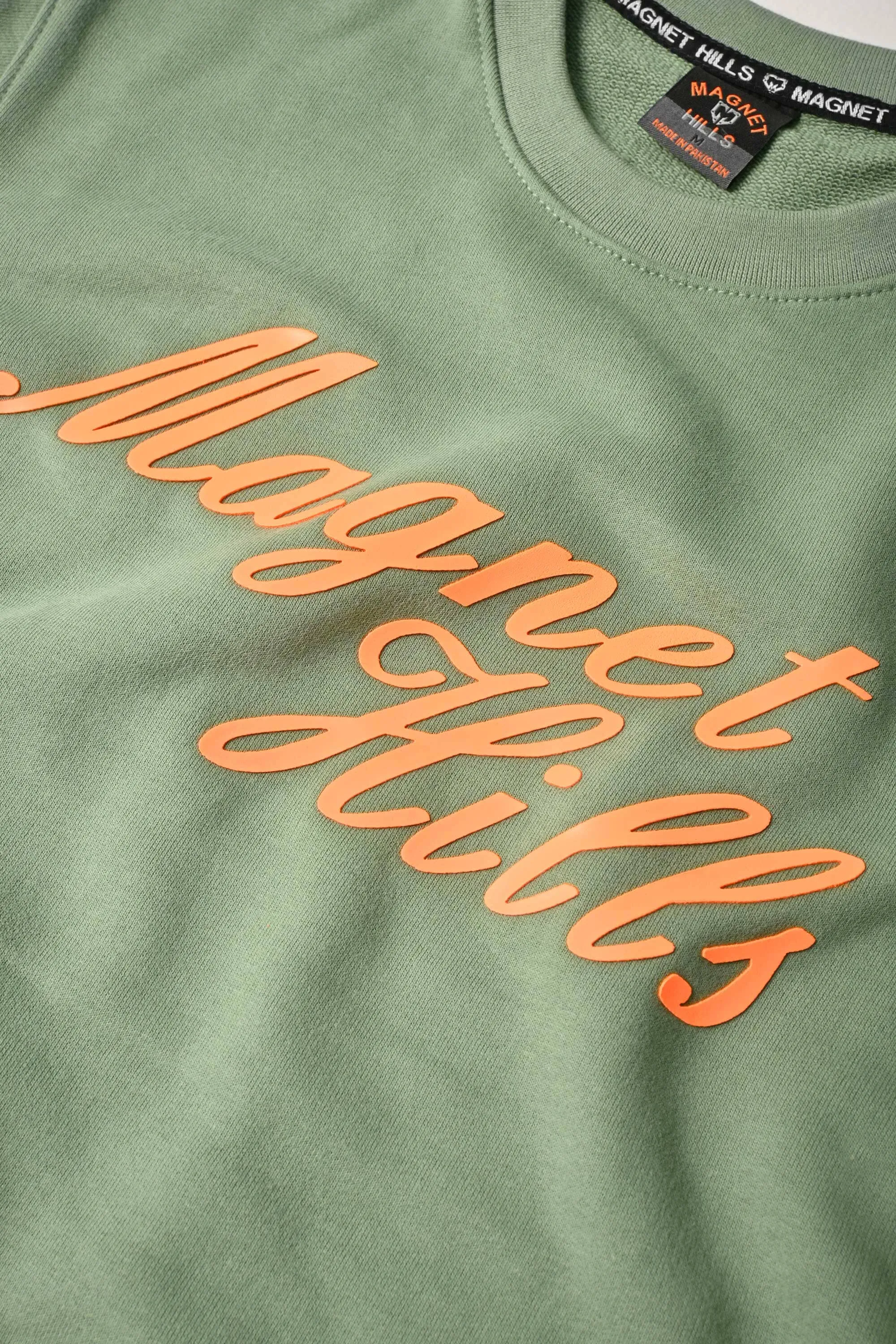 Magnet Hills Men's High Density Logo Terry Sweat Shirt