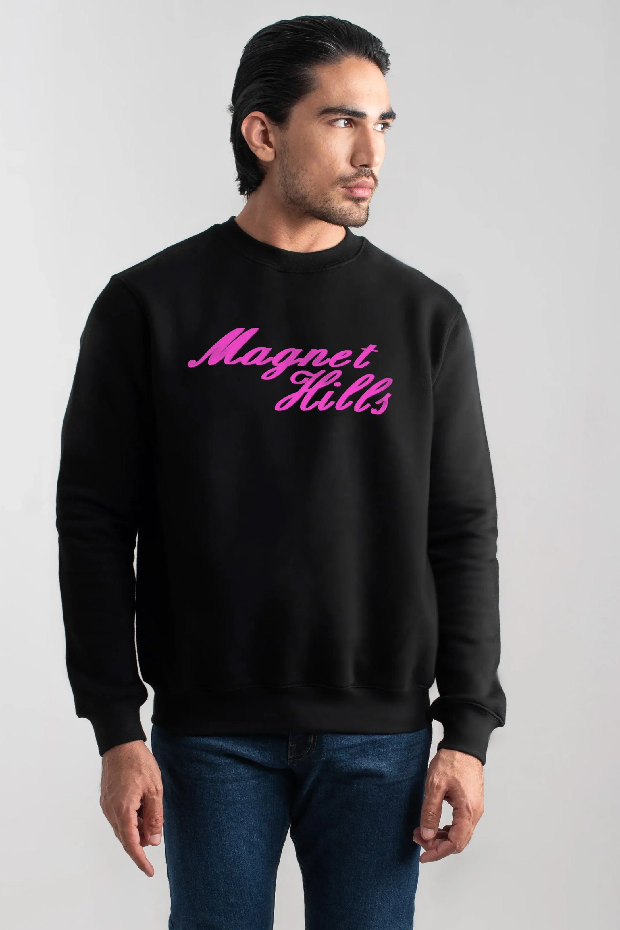 Magnet Hills Men's High Density Logo Terry Sweat Shirt