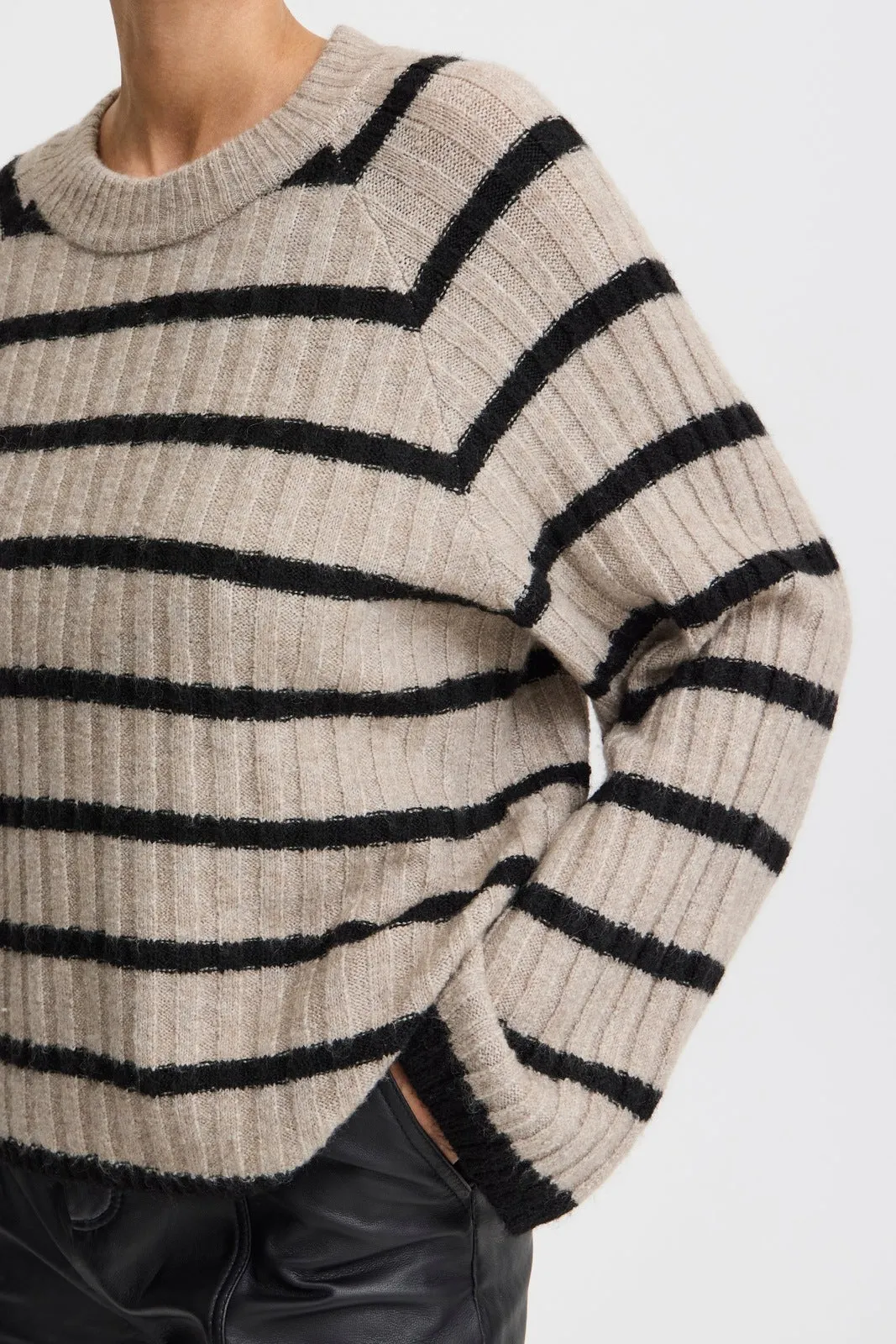 Marianne Knit Jumper - String Mix