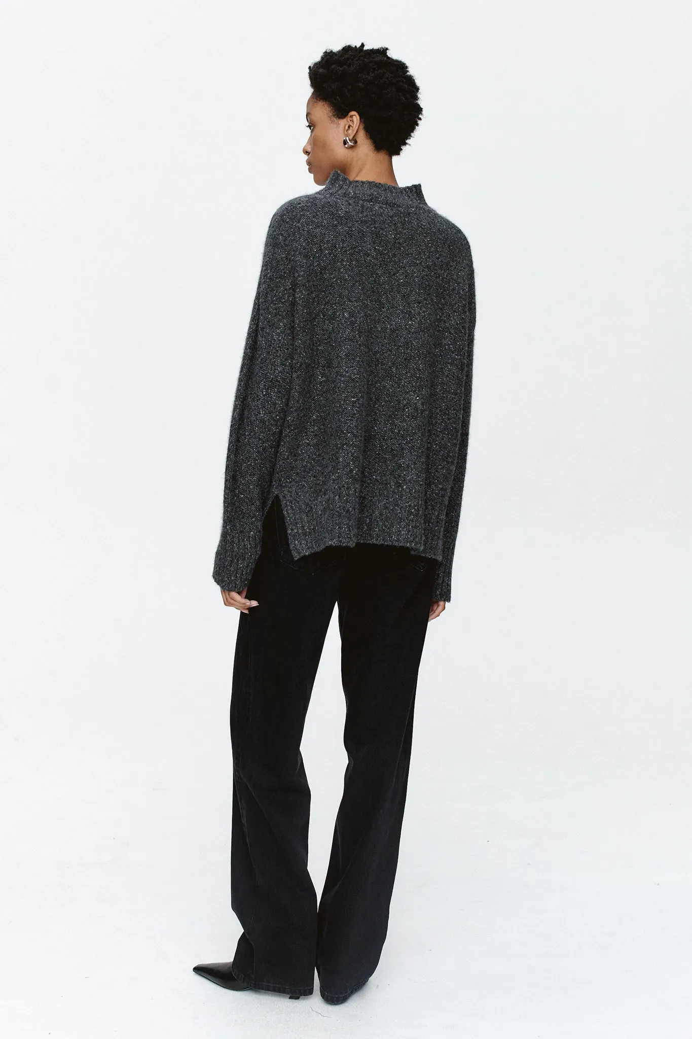 Marle - Eliza Jumper Charcoal