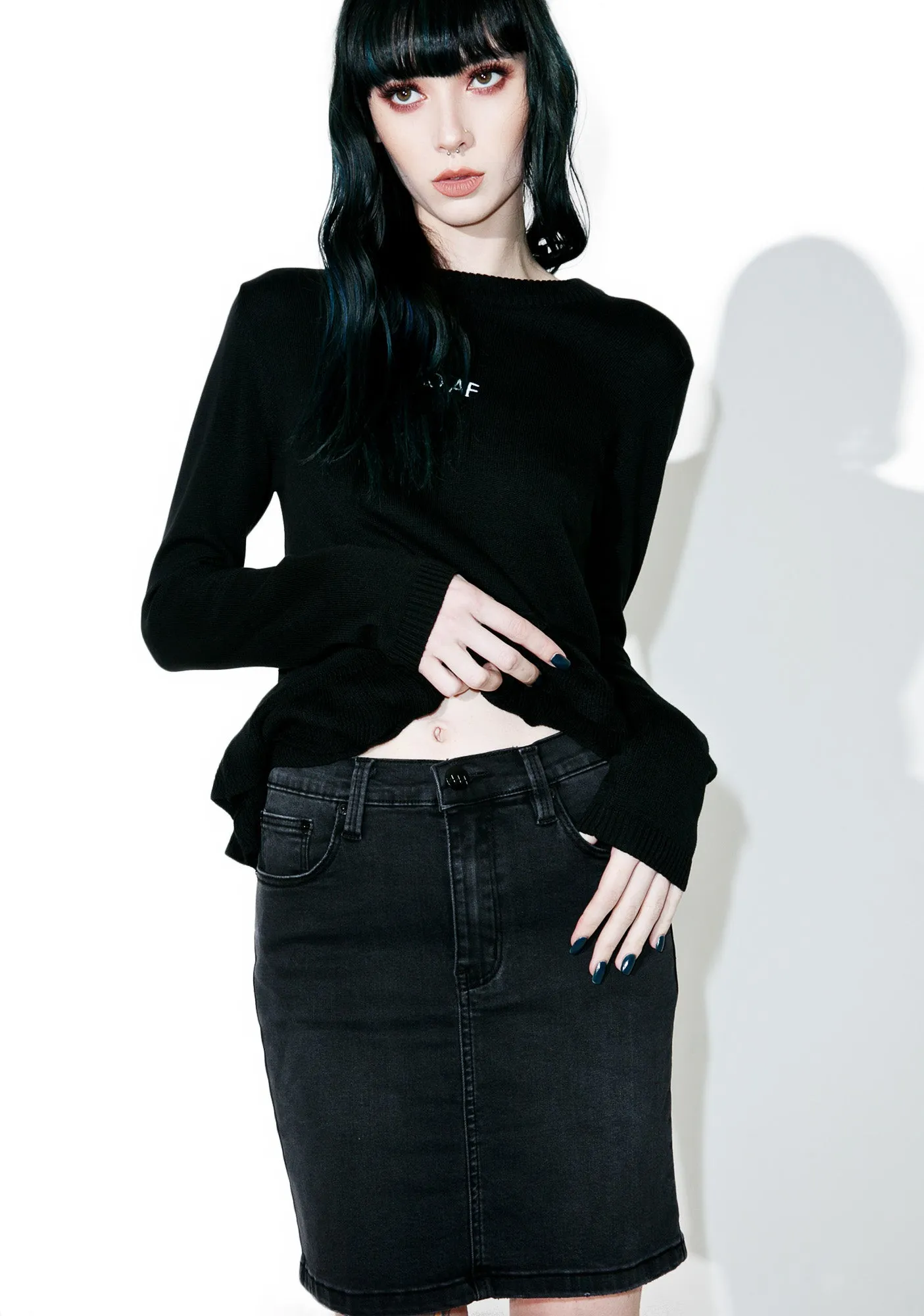 Meet My Mum High Waist Skirt