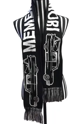 Memento Mori Knit Scarf
