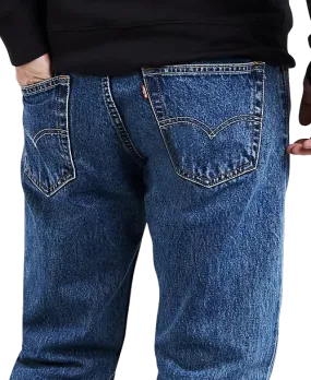 Men's Blue Levi's 505 Jeans Regular-Fit