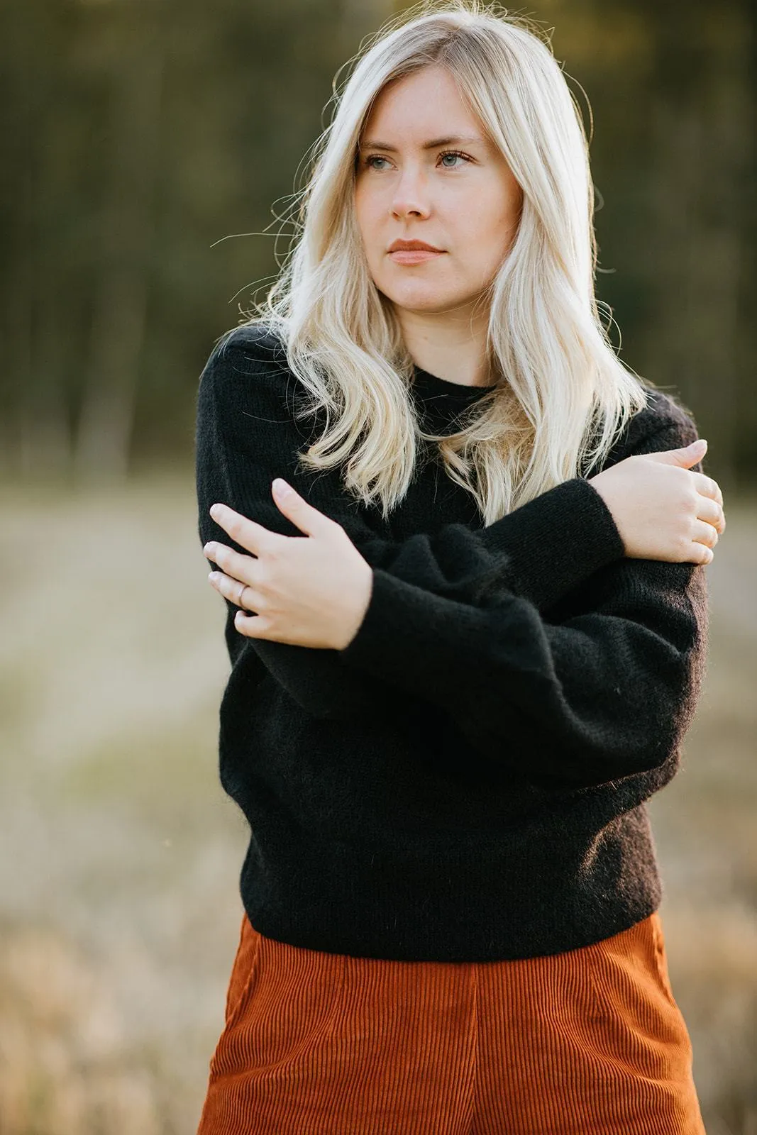 Mohair Jumper Black