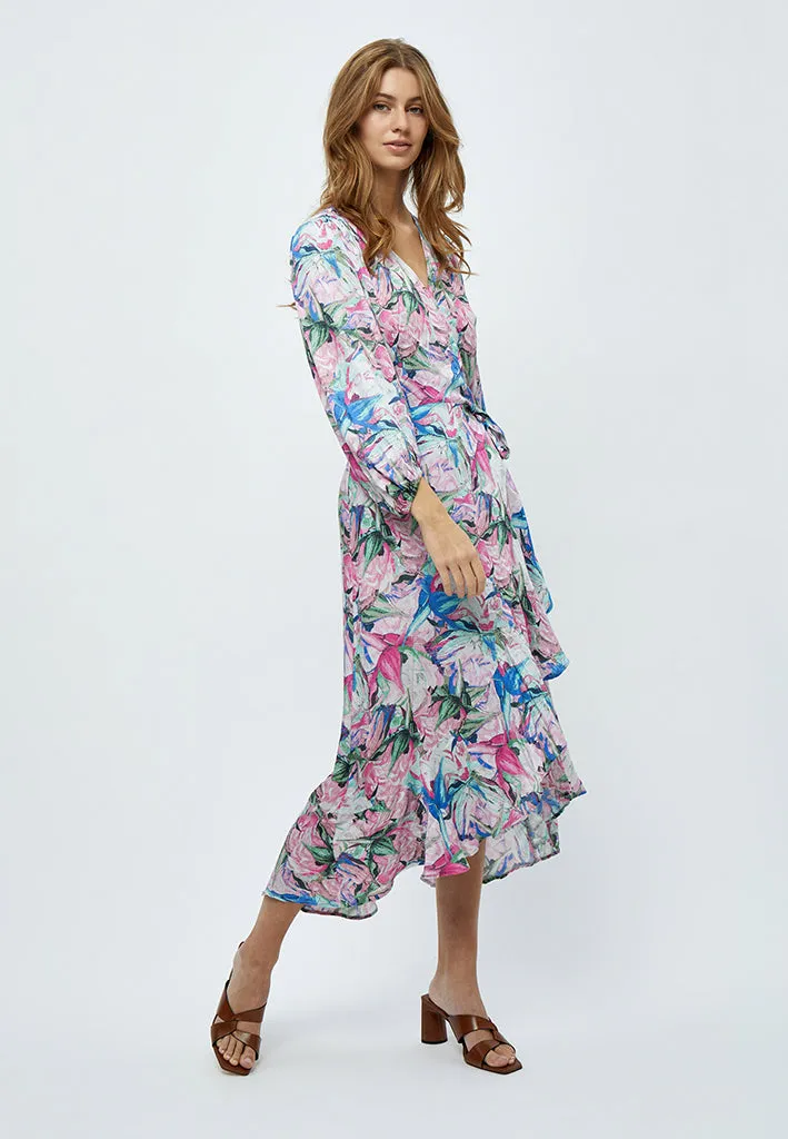 MSMercy Maxi Dress - Super Pink Print