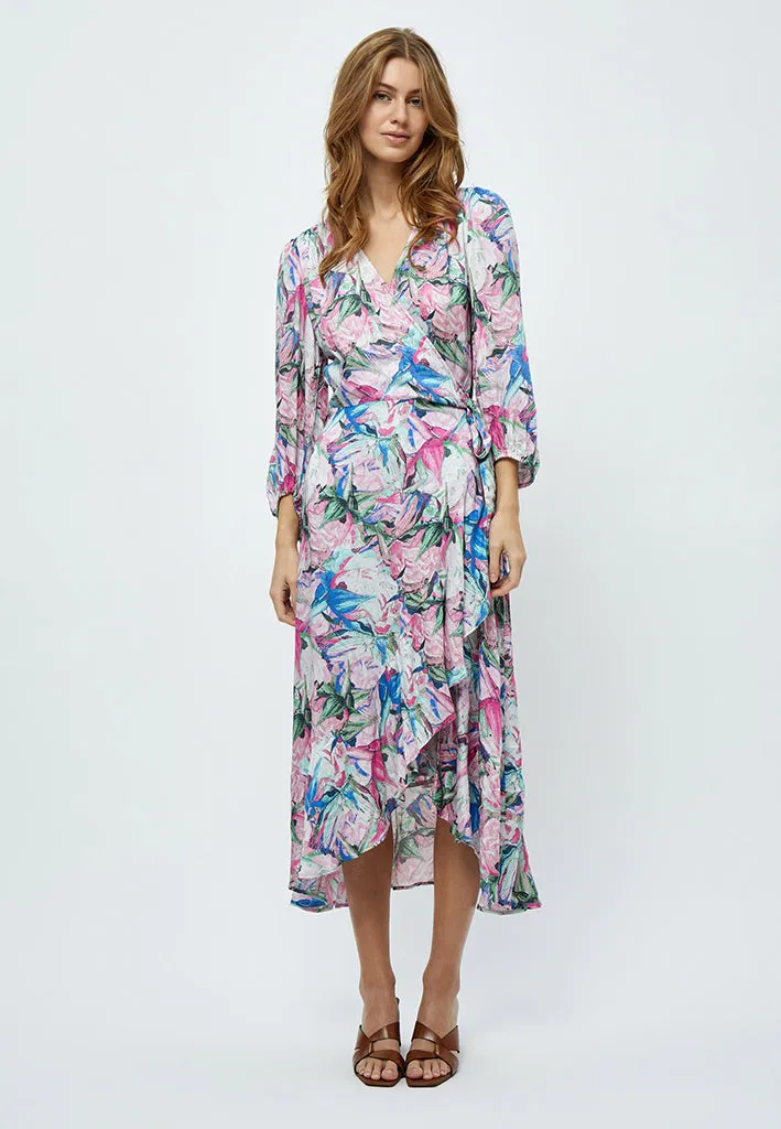 MSMercy Maxi Dress - Super Pink Print