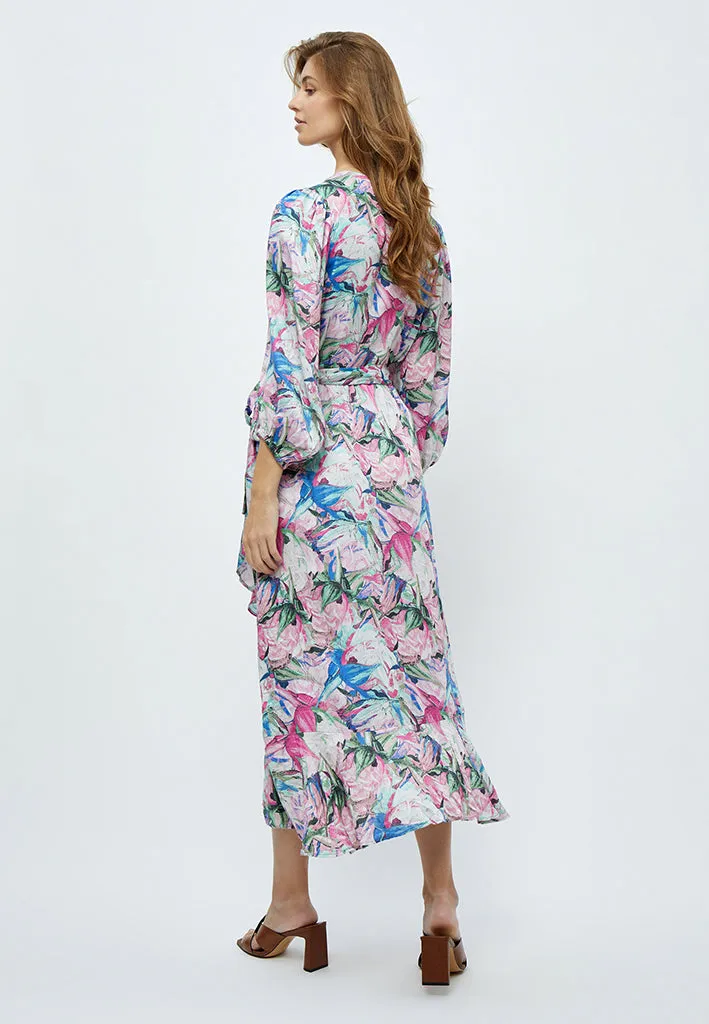MSMercy Maxi Dress - Super Pink Print
