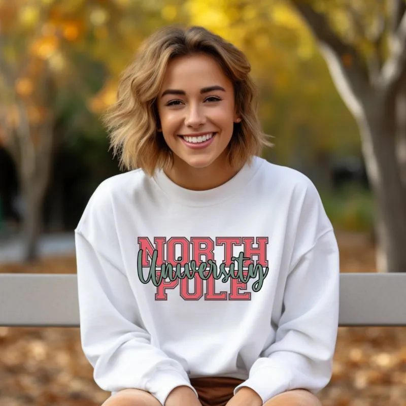 North Pole University PNG Digital Download