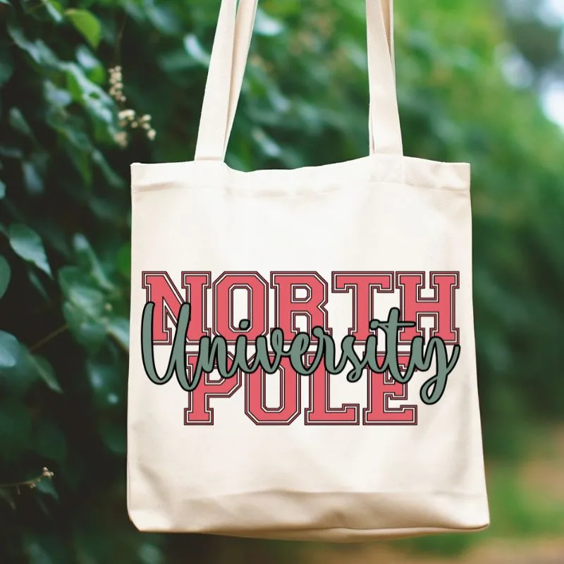 North Pole University PNG Digital Download