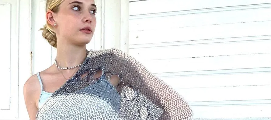 OLGA SARAS - DROP PONCHO