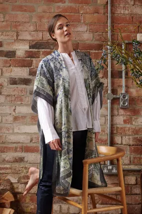 One Hundred Stars Tapestry Sea Wool Throwover