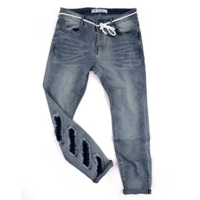 O.W Straight High Quality Jeans -Blue