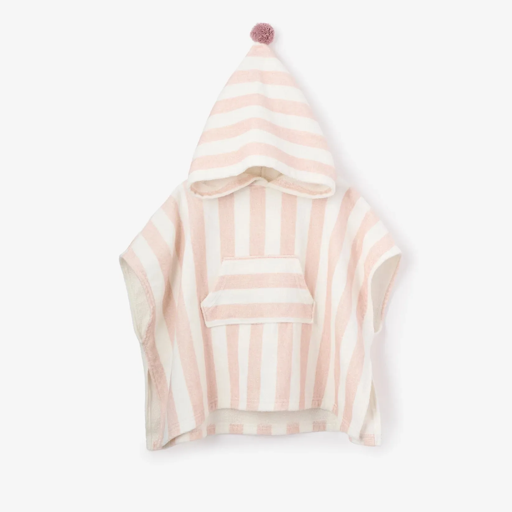 Pale Pink Beach Poncho Coverup