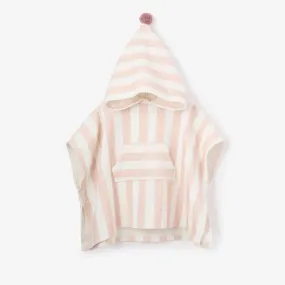 Pale Pink Beach Poncho Coverup