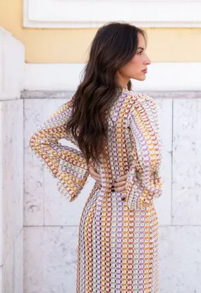 Pankh Evelyn Crochet Maxi Dress