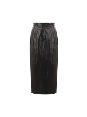 Pencil Skirt Leather