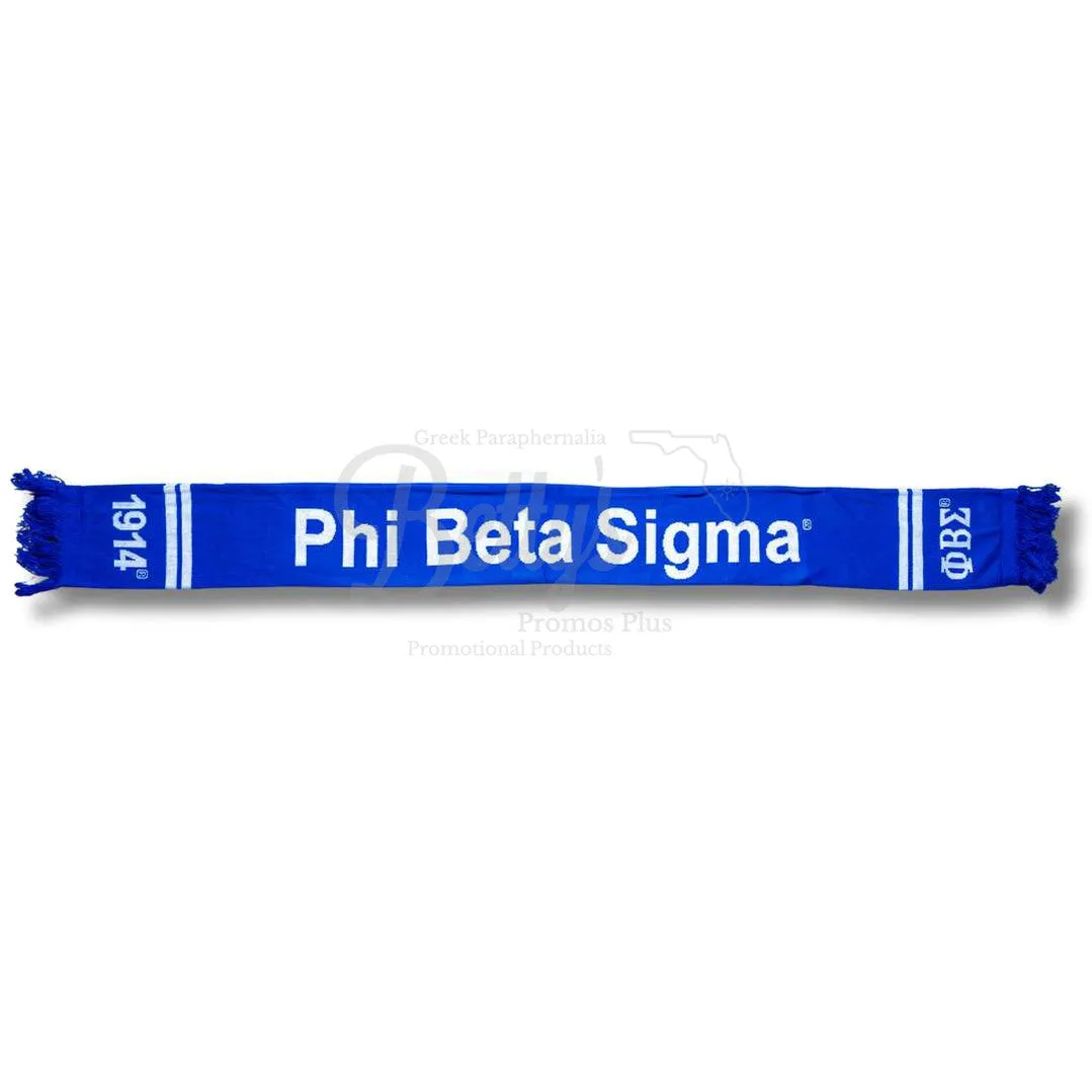 Phi Beta Sigma ΦΒΣ Fraternity Knit Scarf