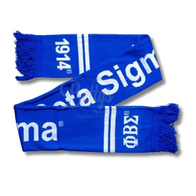 Phi Beta Sigma ΦΒΣ Fraternity Knit Scarf