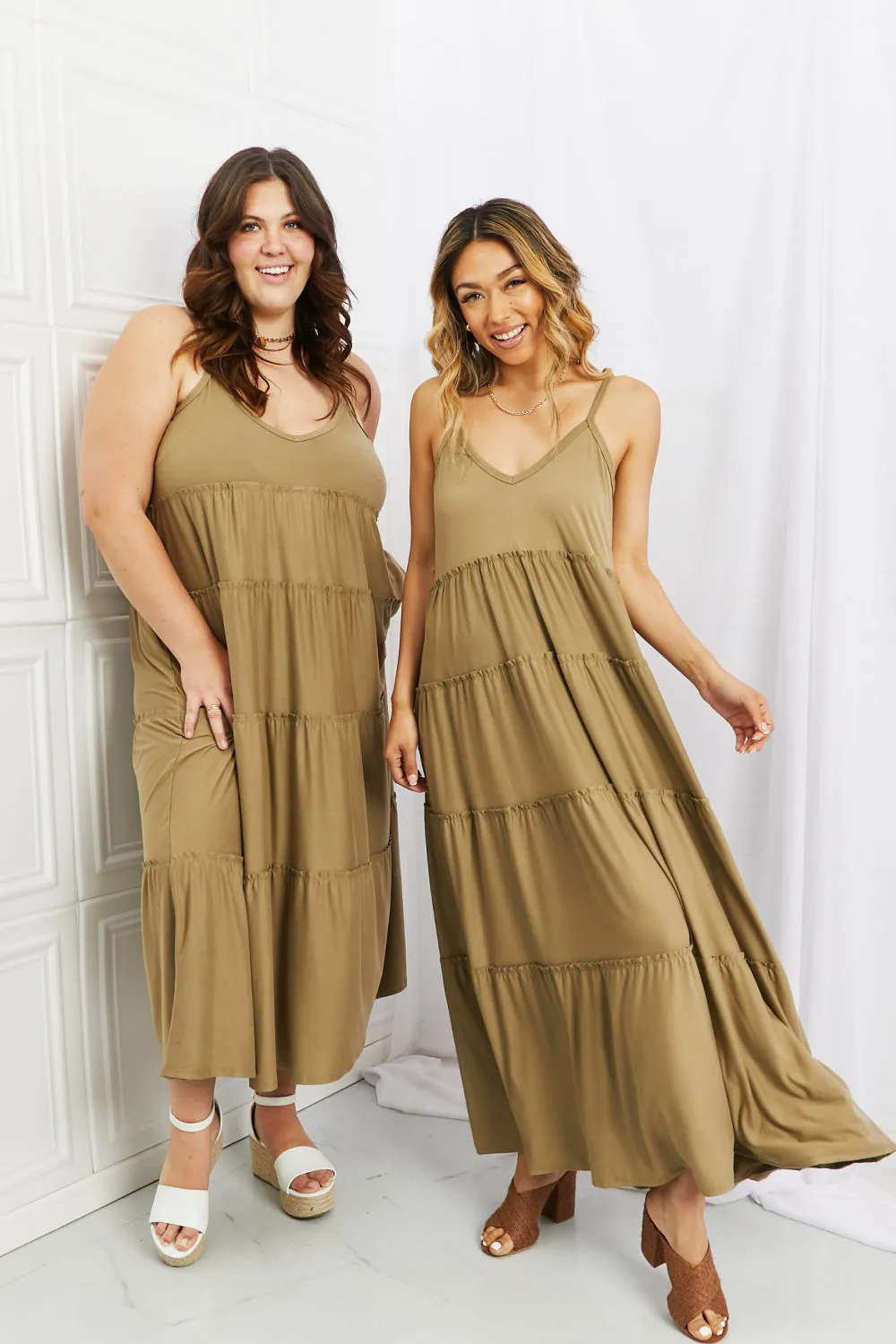 Phoenix Dress in Khaki