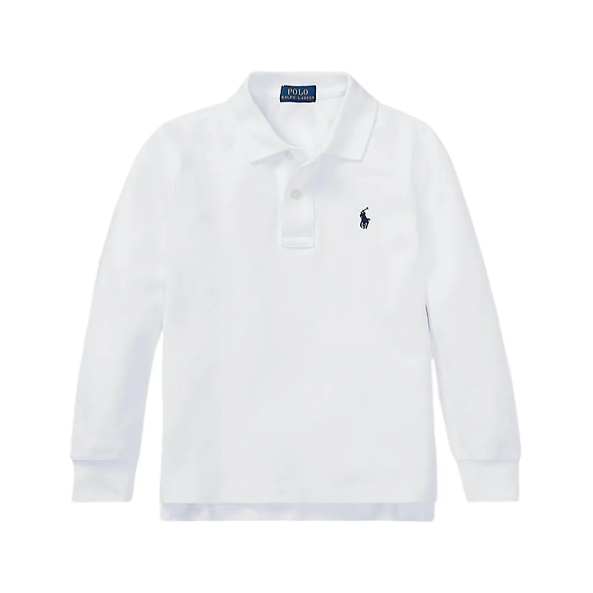 Polo Ralph Lauren Kids C PFS Thermal Long Sleeve Shirt 322952912002 White