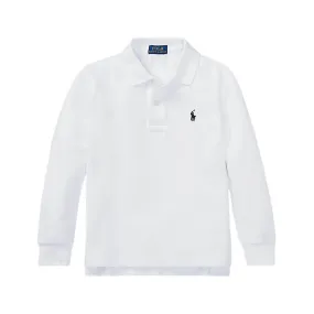 Polo Ralph Lauren Kids C PFS Thermal Long Sleeve Shirt 322952912002 White