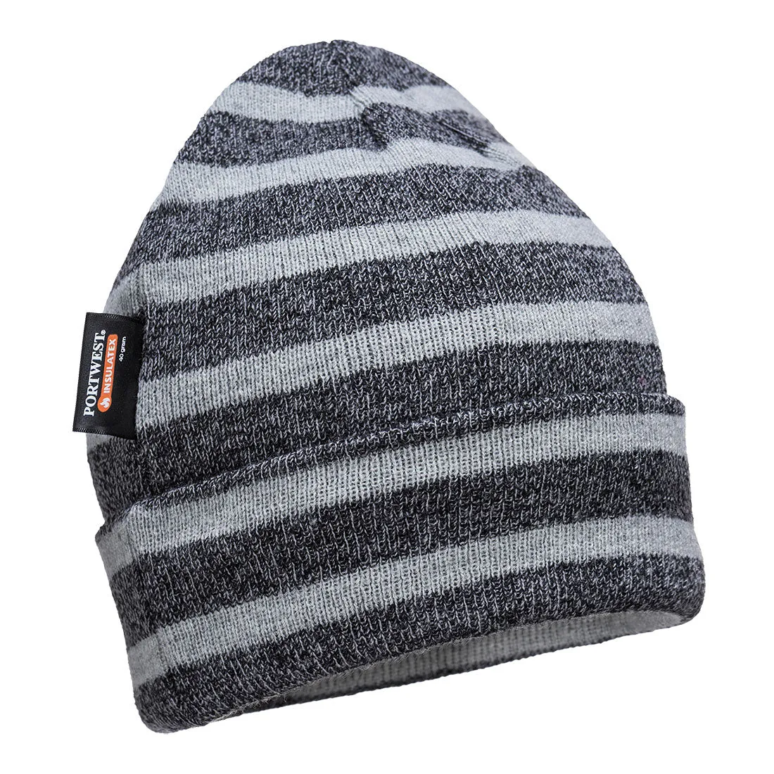 Portwest B024 Striped Insulated Knit Cap