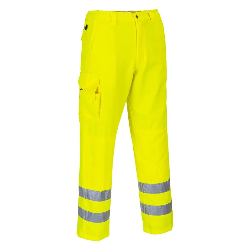 Portwest Hi-Vis Combat Trousers E046