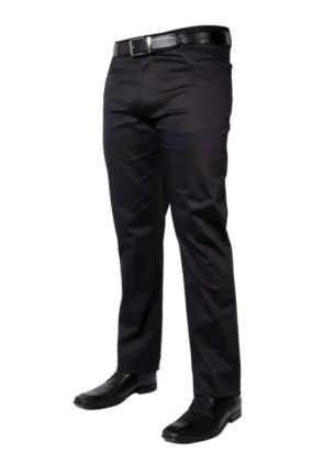 Prestige Black Men's Jeans Classic Fit Stretch Material