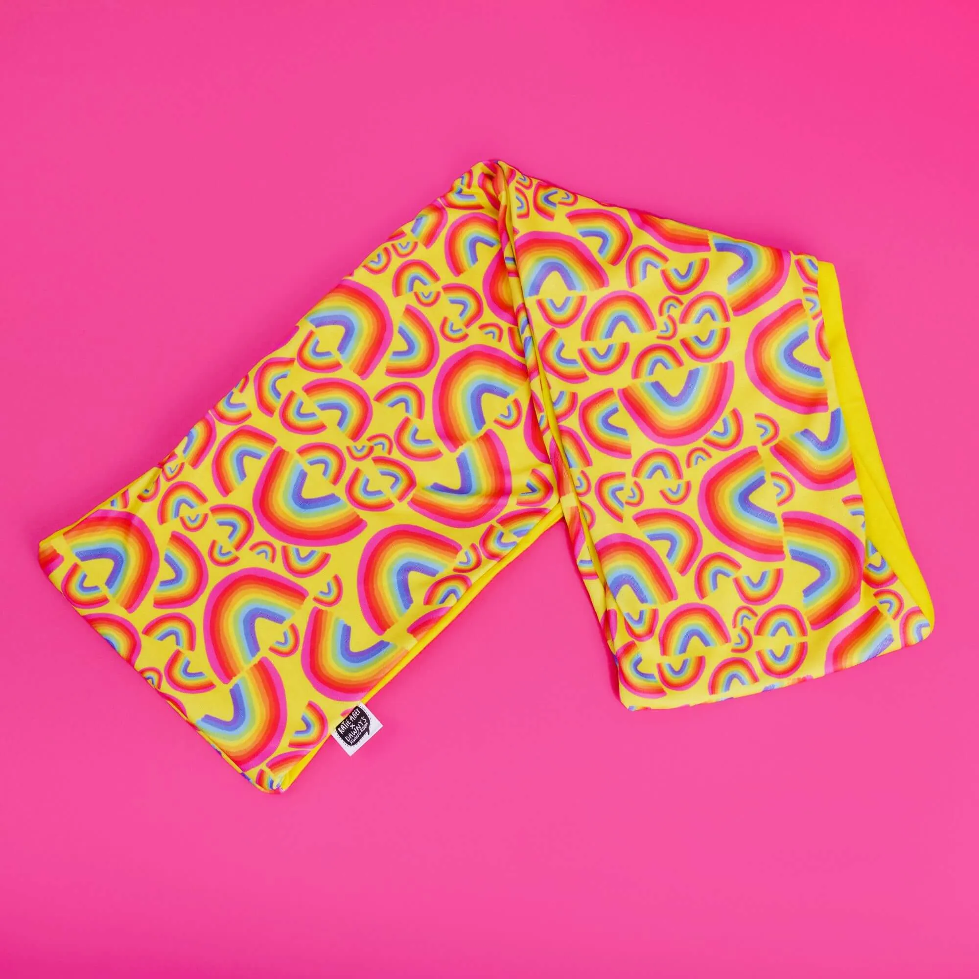 Rainbow Jersey Circle Scarf 🌈