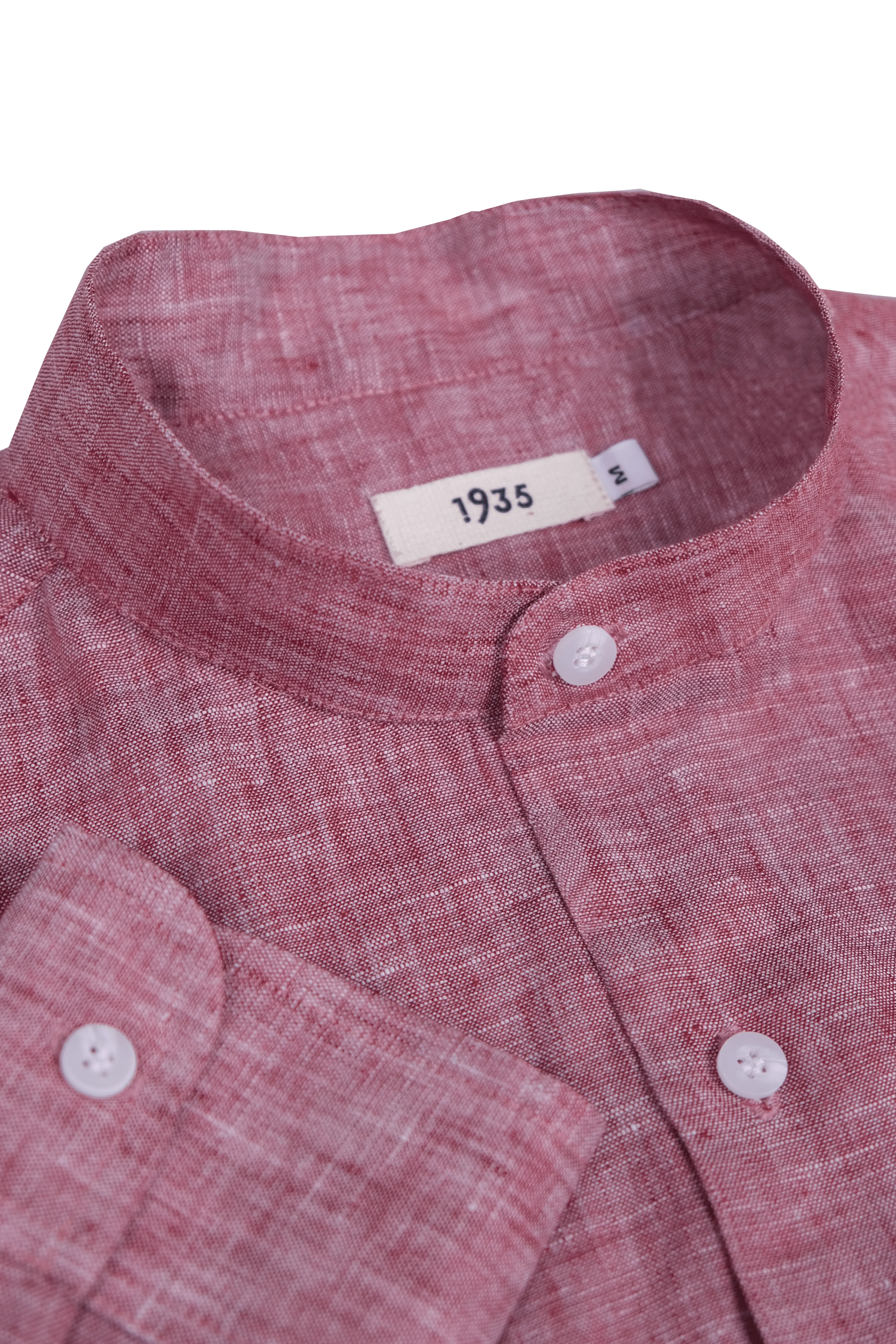 Red Lino Datuk Shirt