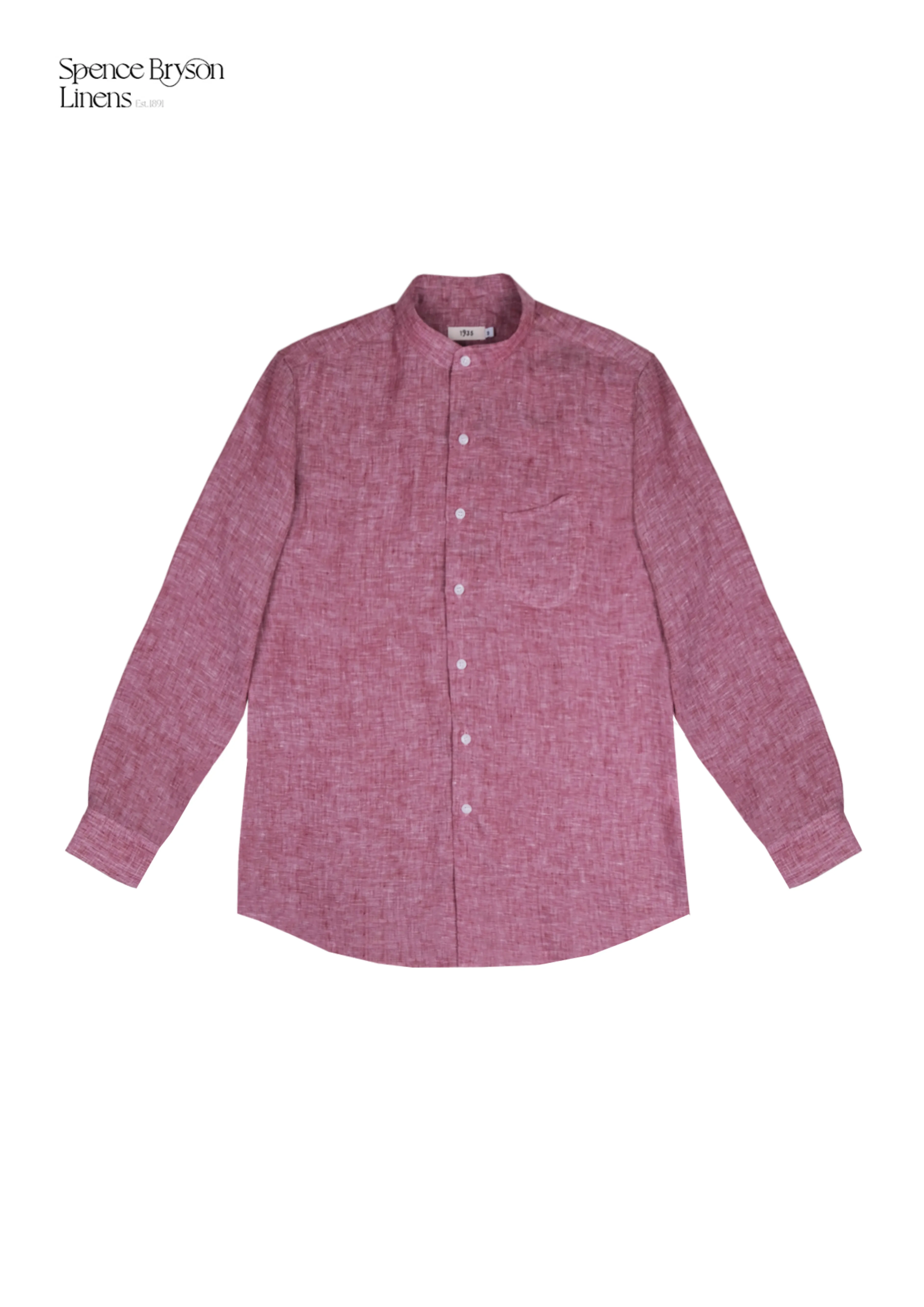 Red Lino Datuk Shirt