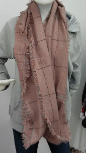 Red Plaid Scarf