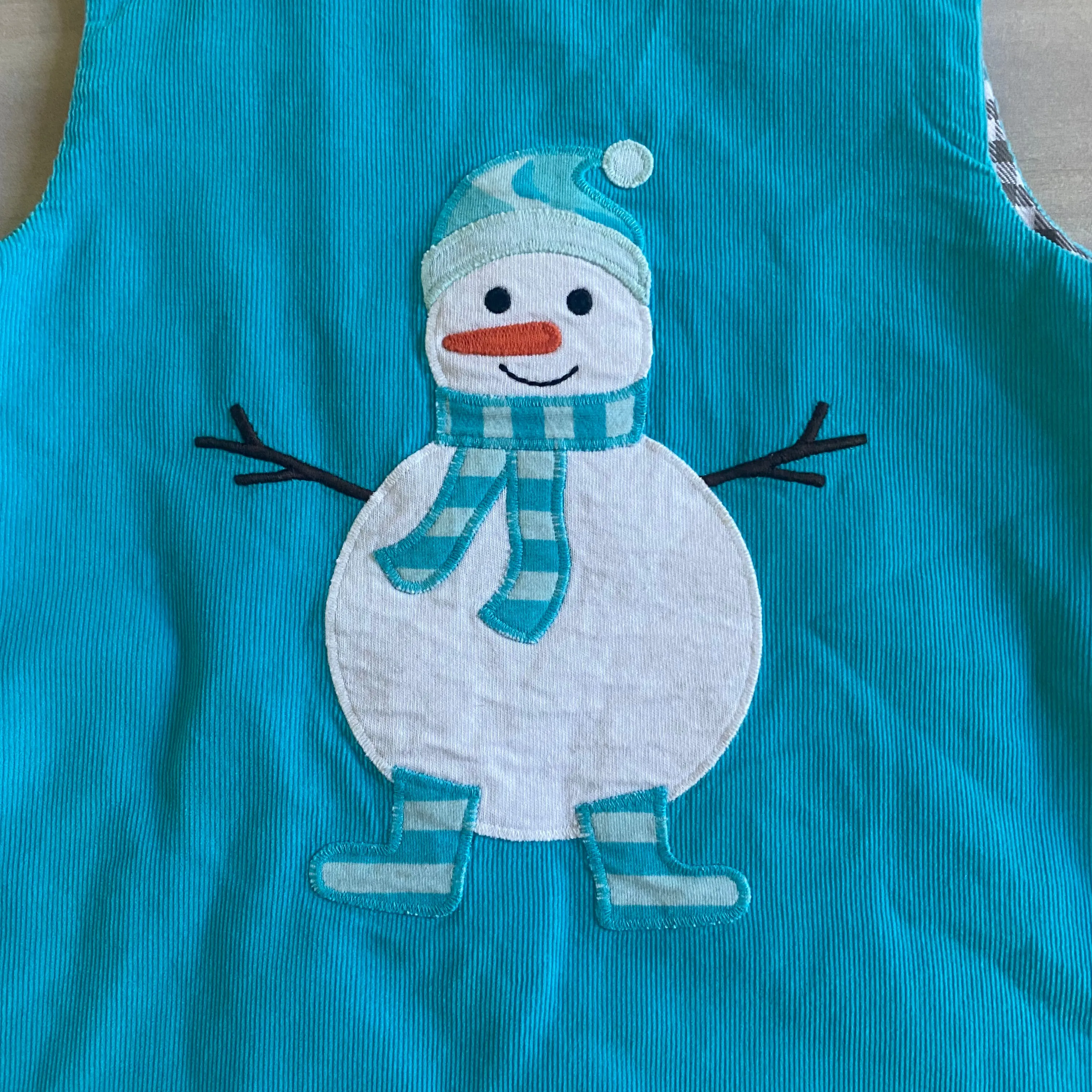 Reversible Snowman/Princess Jumper Dress