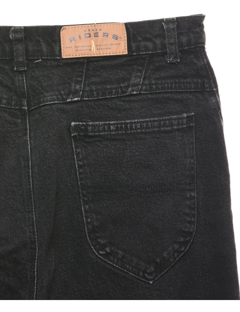Riders Black Tapered Jeans - W29 L30