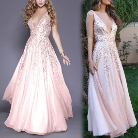 Sequined Evening Dress