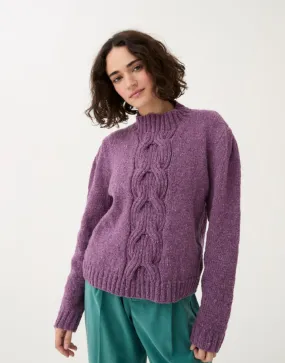 Sirdar - Puff Sleeve Jumper in Loveful Recyled Tweed DK - Knitting Pattern 10783
