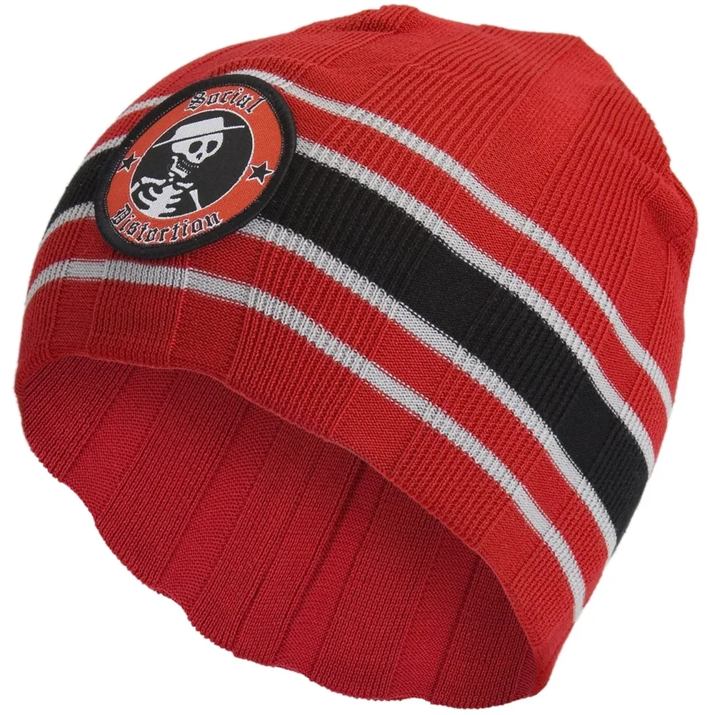 Social Distortion - Skelli Logo Knit Beanie Hat