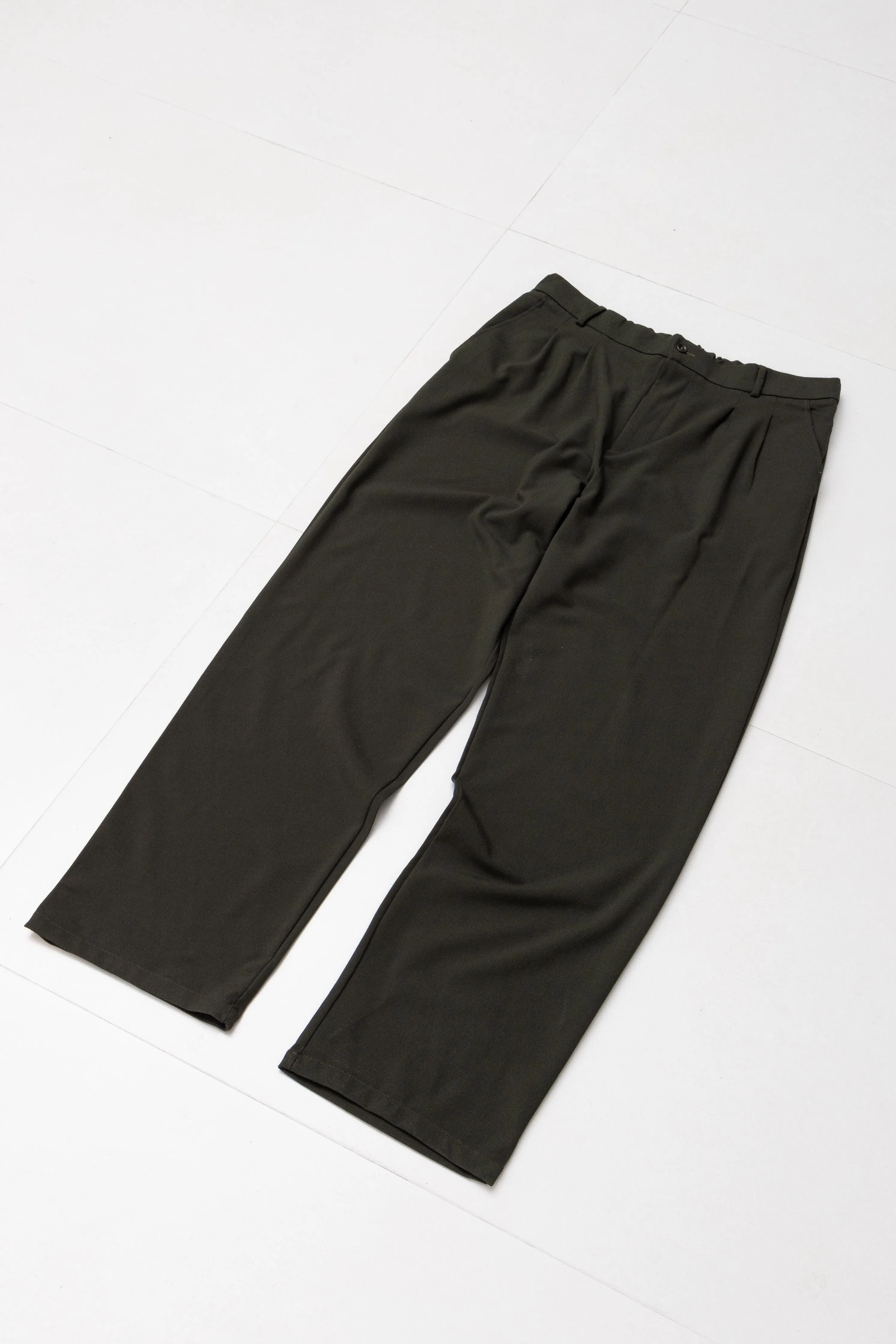 SOFT STRAIGHT CUT TROUSERS
