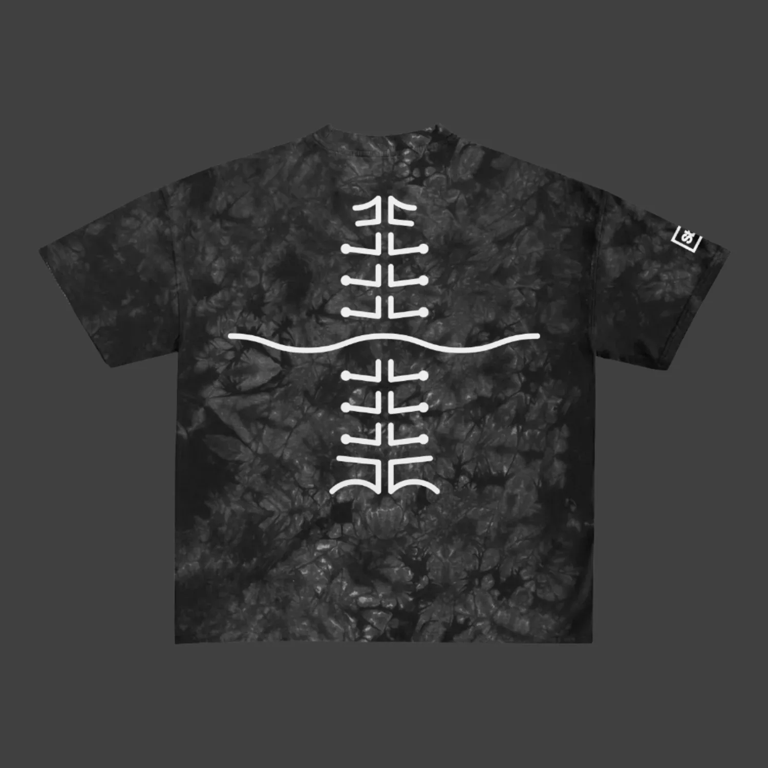 Spine Icon Tie Dye Tee