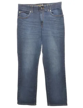 Straight Leg Lee Faded Wash Jeans - W31 L29