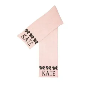 String of Bows Personalized Knit Scarf