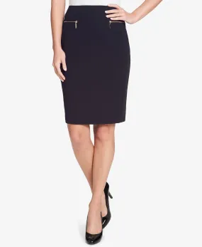 Tommy Hilfiger Pencil Skirt - Black - Size_M