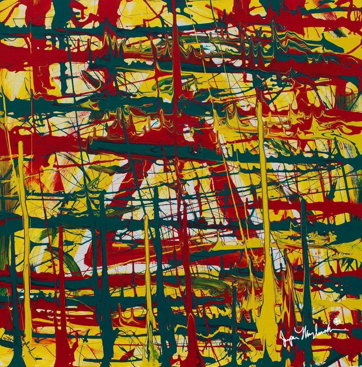 Triangle Matrix  (Print on Canvas)