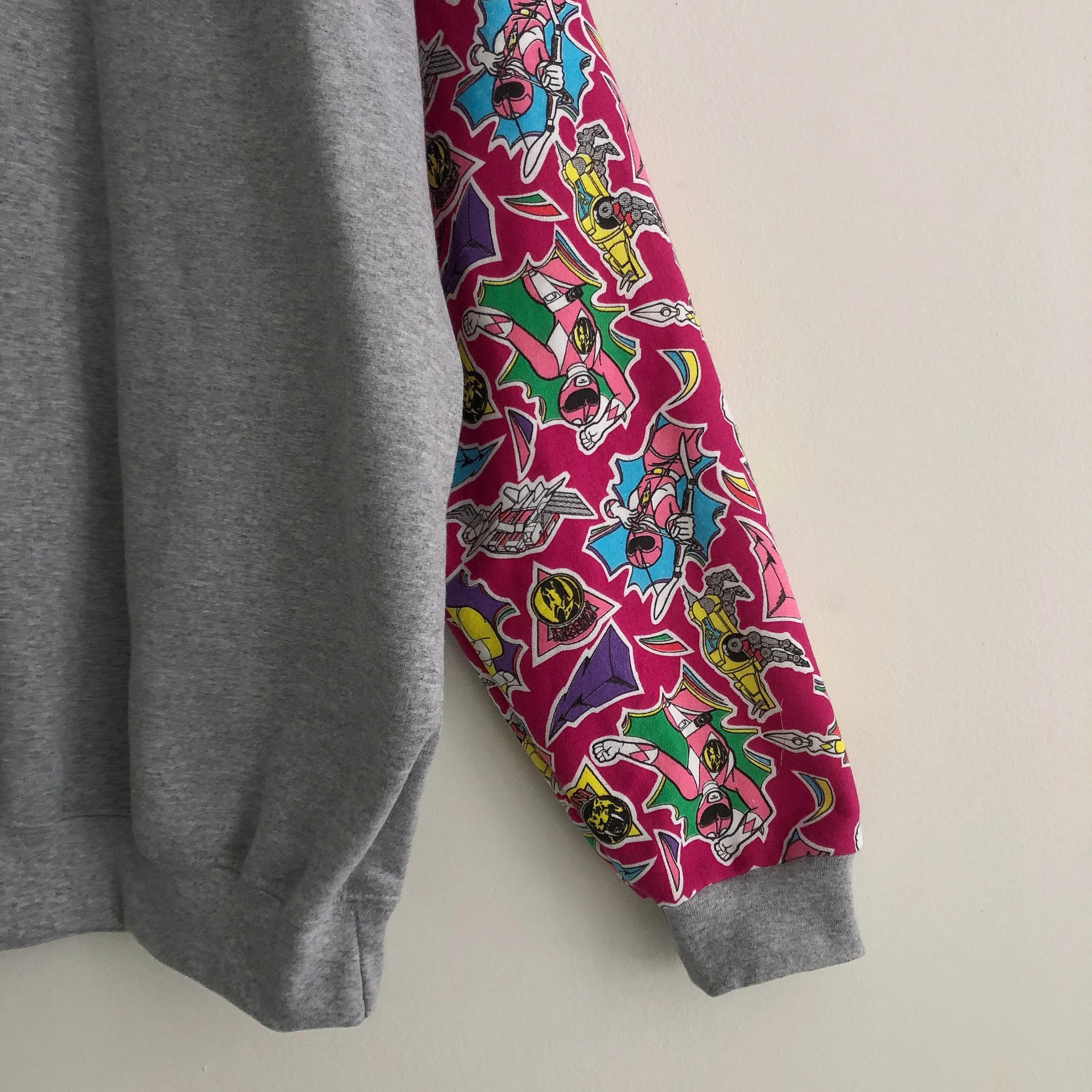 Upcycled Power Rangers Crewneck
